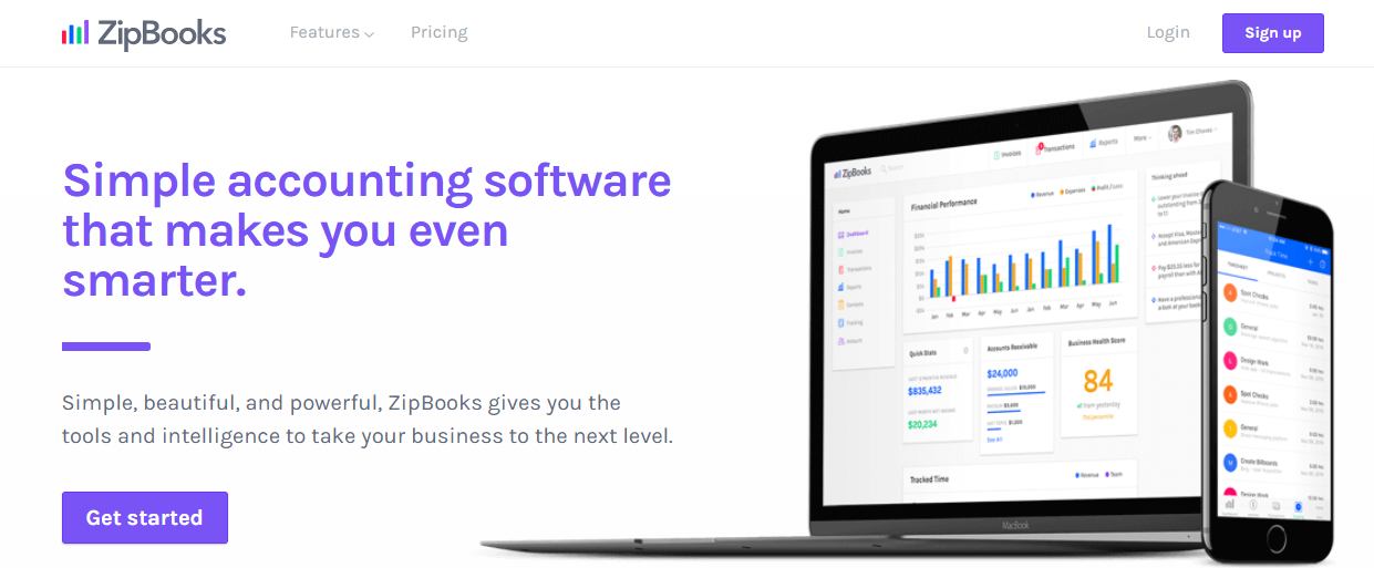 ZipBooks - Best free Small Business Accounting Software