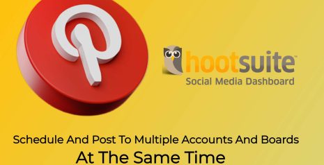 publishing to Pinterest with Hootsuite saves time because