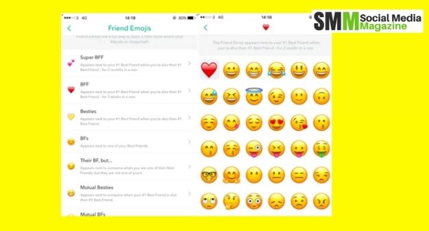 Other Snapchat Friend Emojis 