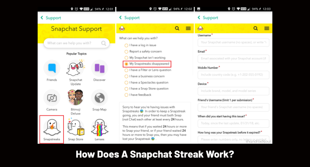 How Does A Snapchat Streak Work - How To Get Back Lost Snapchat Streak?