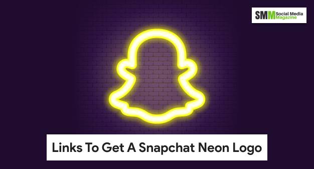Links To Get A Snapchat Neon Logo