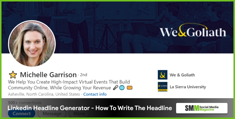 Linkedin Headline Generator - How To Write The Headline