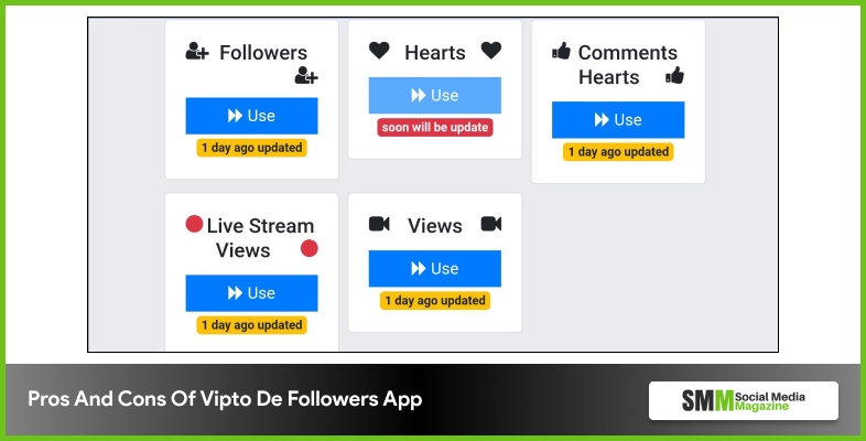 Pros And Cons Of Vipto De Followers App