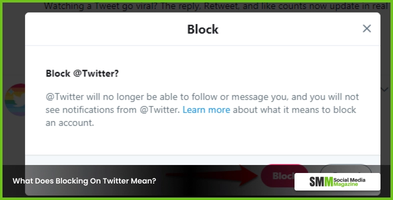 What Does Blocking On Twitter Mean
