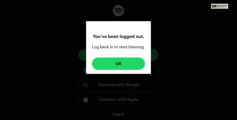 Reasons Why Spotify Logged Me Out