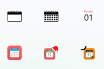 Calendar Icons