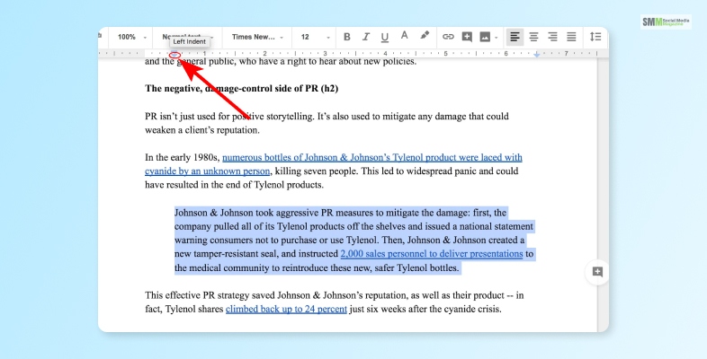 Creating A Hanging Indent Using The Ruler 2 - Explaining How To Do Hanging Indent On Google Docs? The Solution You Were Looking For!