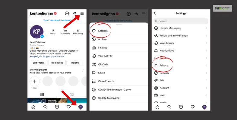 how to turn off active status on Instagram