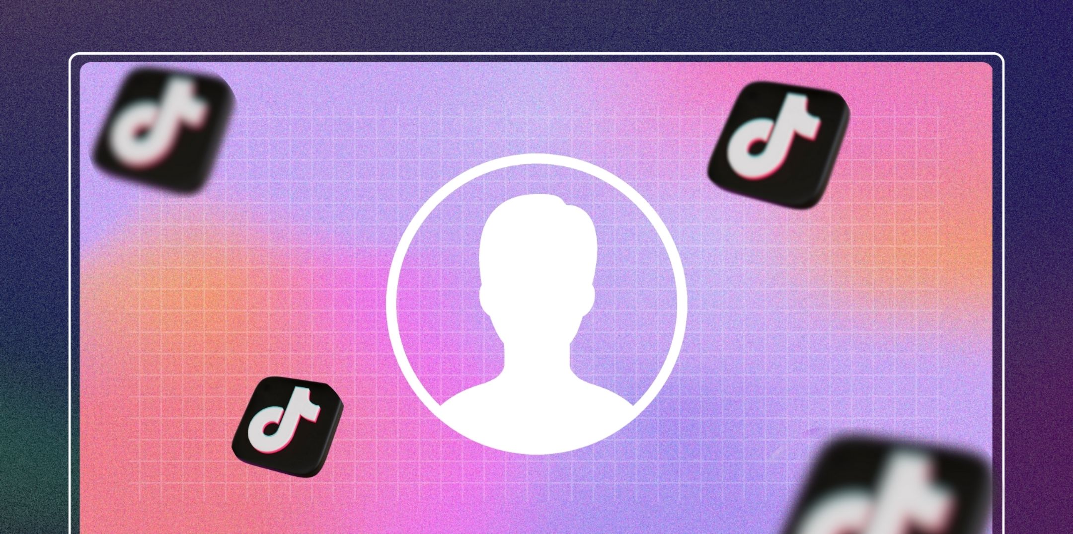 Transparent profile picture