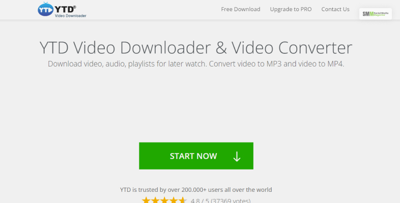 YTD Video Downloader Converter