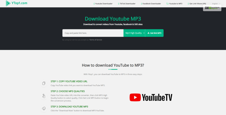 YTop1 - Top 5 Tools Available In The Internet To Convert YouTube To Mp3