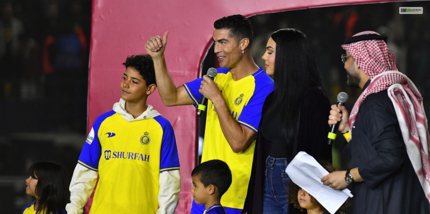AL Nassrs Welcome Ceremony For Cristiano Ronaldo - Top 30 Most Liked Instagram Posts In 2023