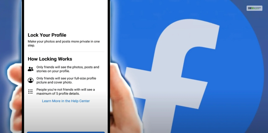 How To Lock Your Facebook Profile Through The Facebook App?