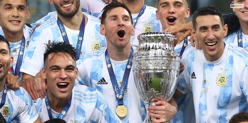 Lionel Messi After Winning The Copa America Trophy - Top 30 Most Liked Instagram Posts In 2023