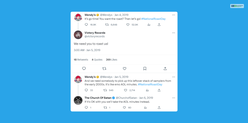 Roasting Victory Records - Top 15 Wendy’s Twitter Roasts (Updated in 2023)