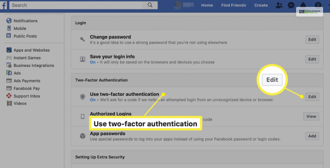 How To Enable Two-Factor Authentication On Facebook?