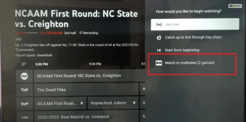How To Enable Multiview On YouTube TV