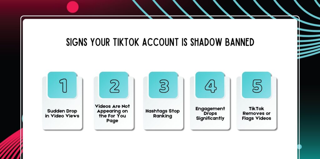 Signs Your TikTok Account Is Shadow Banned