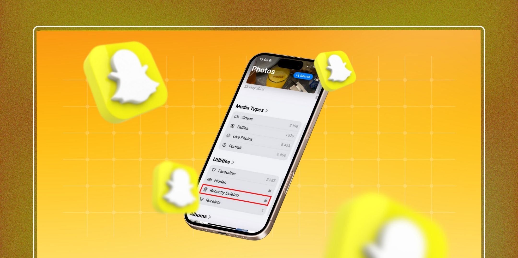 Method 2: Check Your Phone’s “Recently Deleted” Folder
