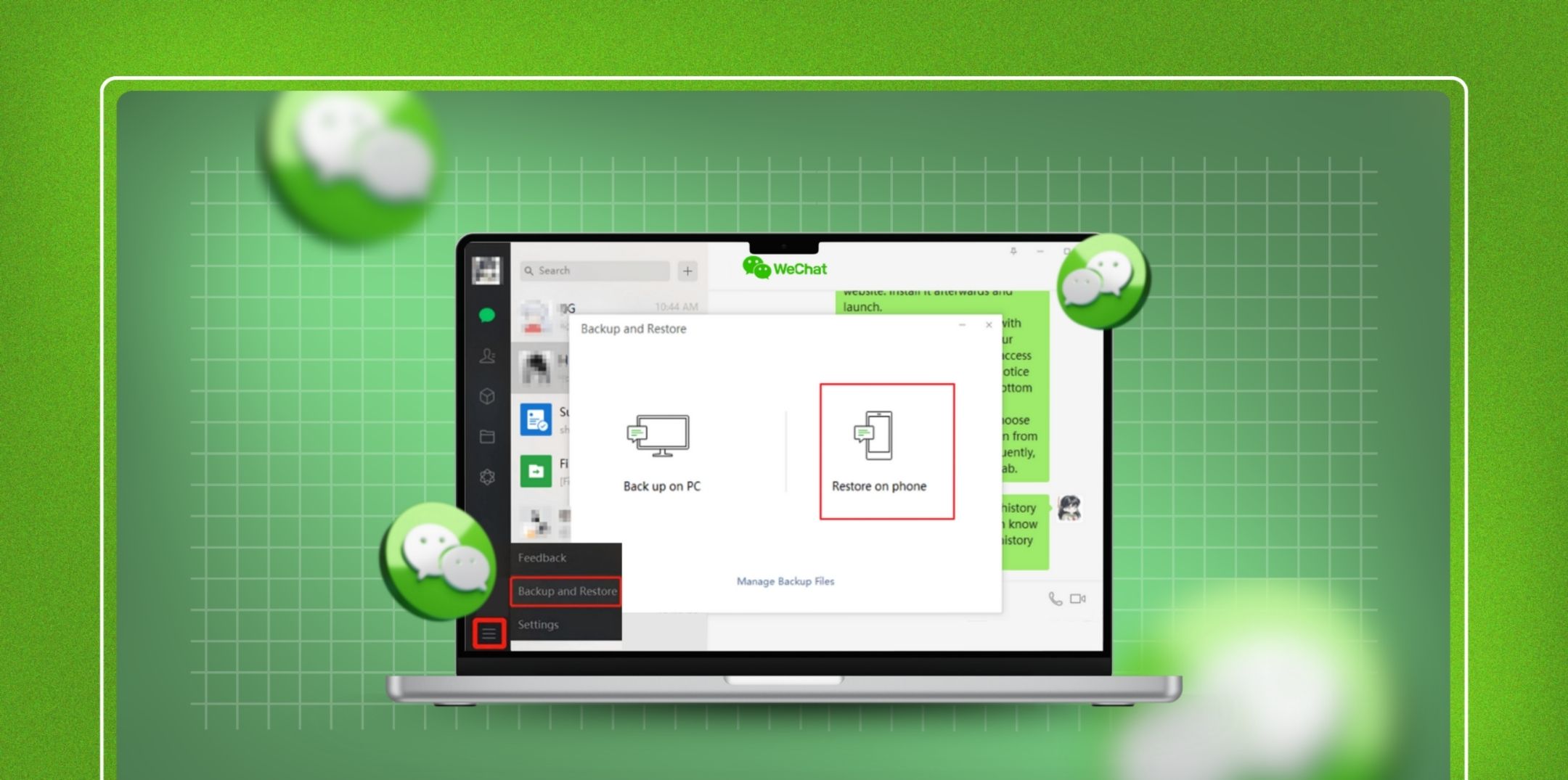 How to use WeChat? Send Bulk Chat History