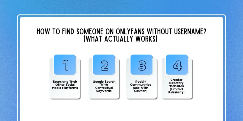Tips And Tricks To Find Someone On Onlyfans Without Username