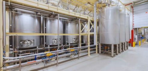 Chocolate Production with Hygienic Holding Tanks