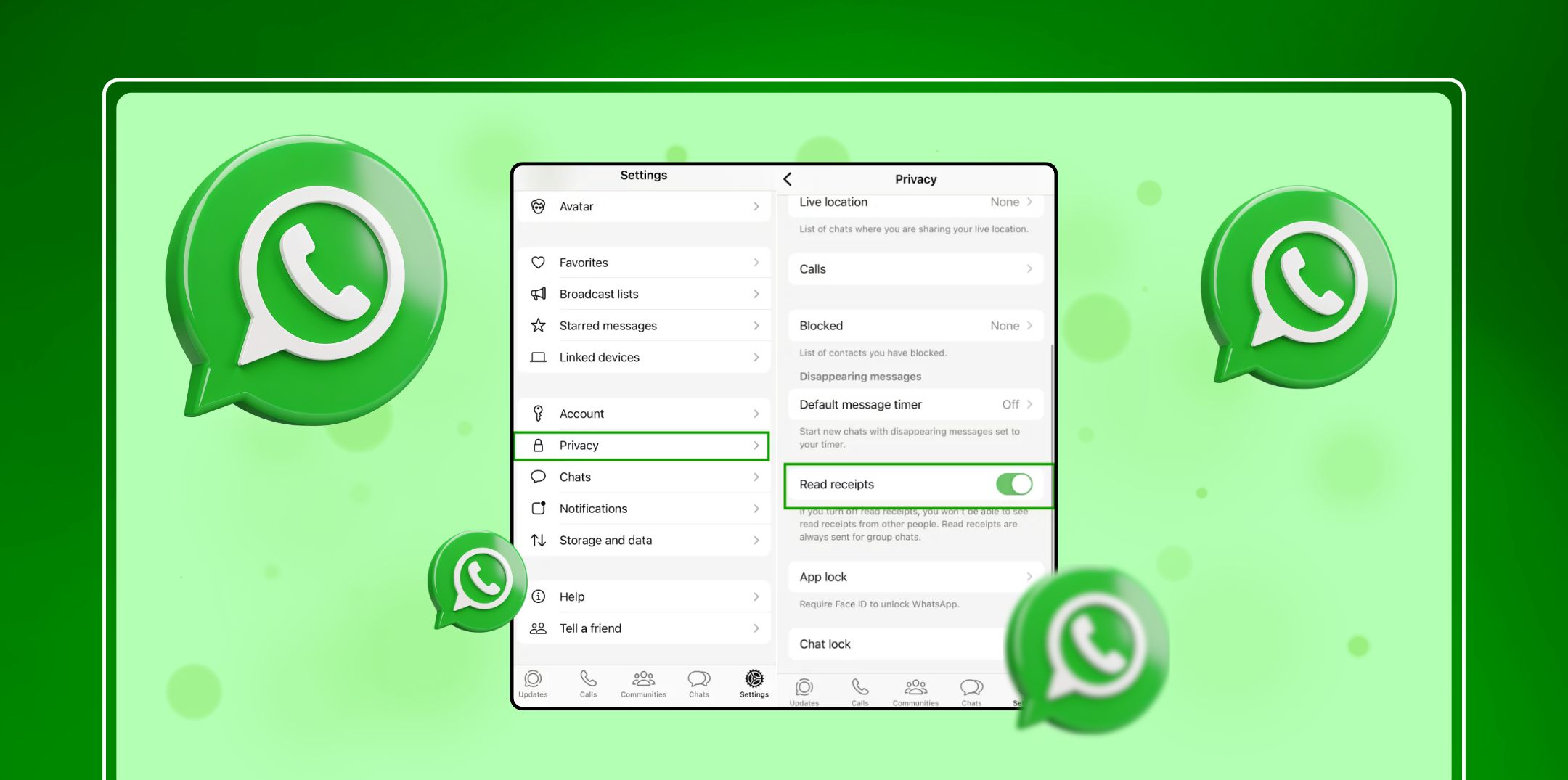 Disable Your Read Receipts
