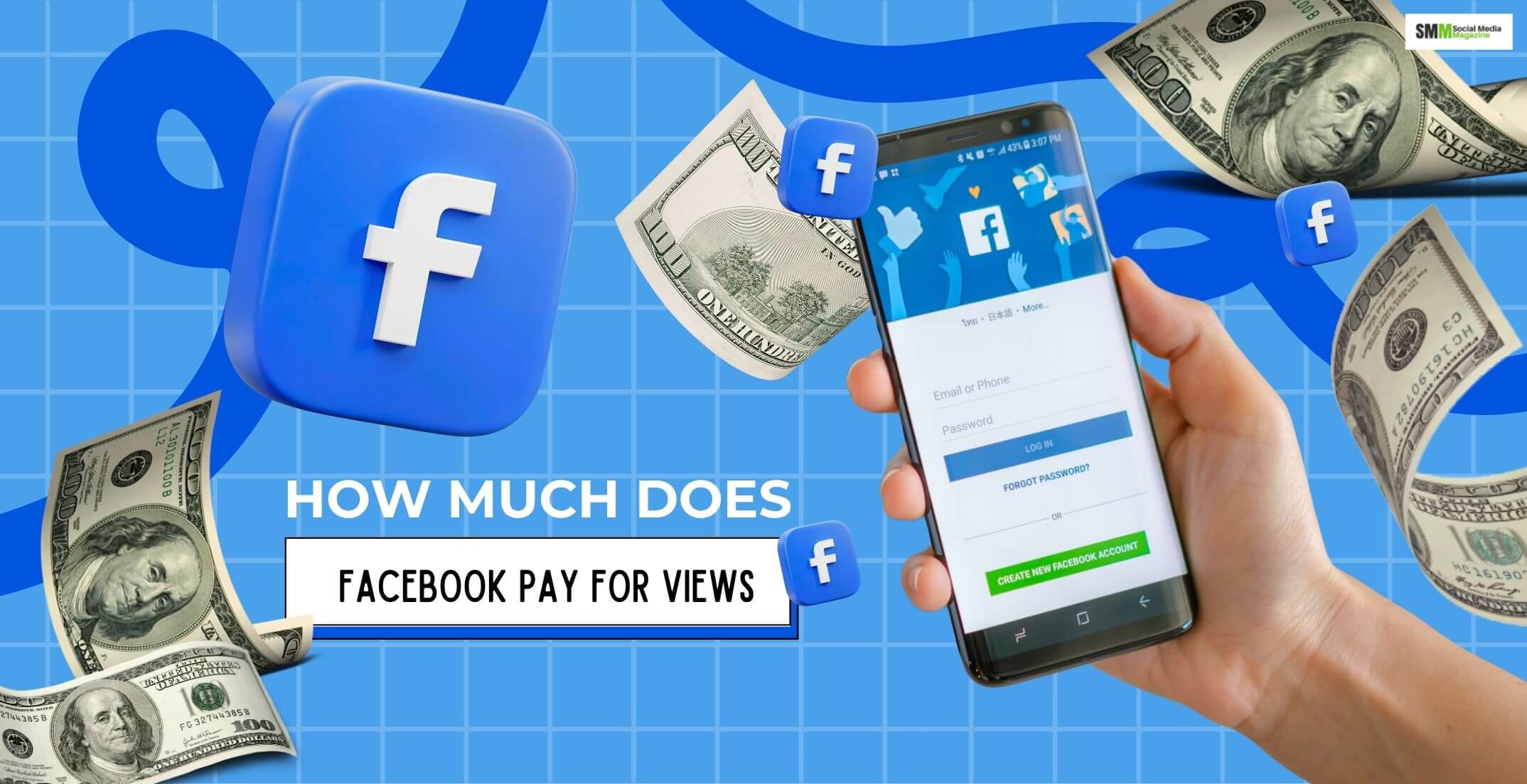 How much does Facebook pay for views