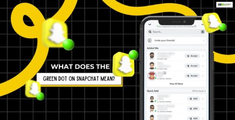 What Does The Green Dot On Snapchat Mean