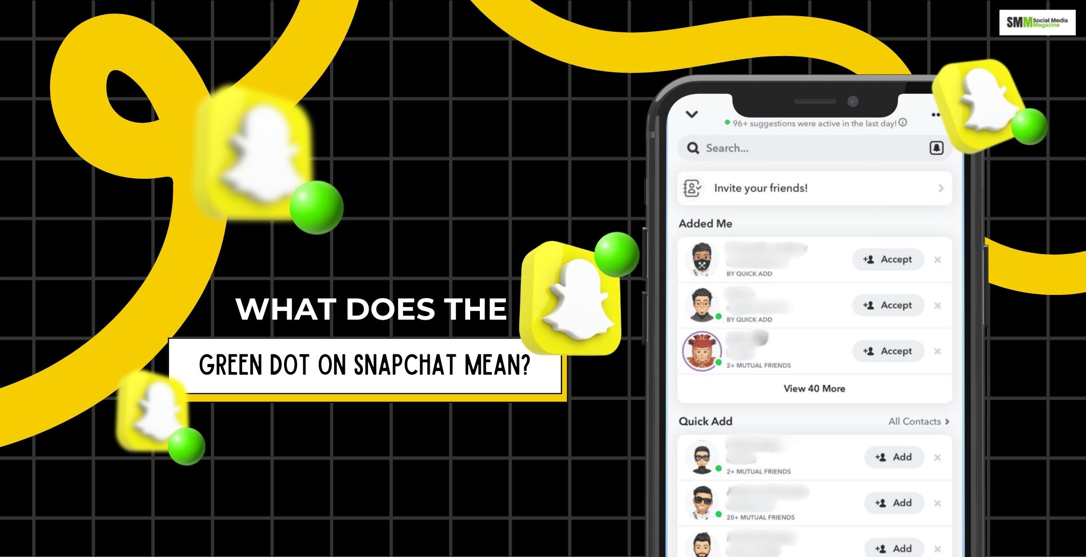 What Does The Green Dot On Snapchat Mean