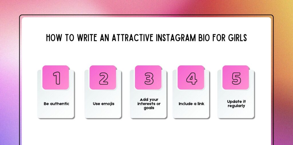 How to Write an Attractive Instagram Bio for Girls