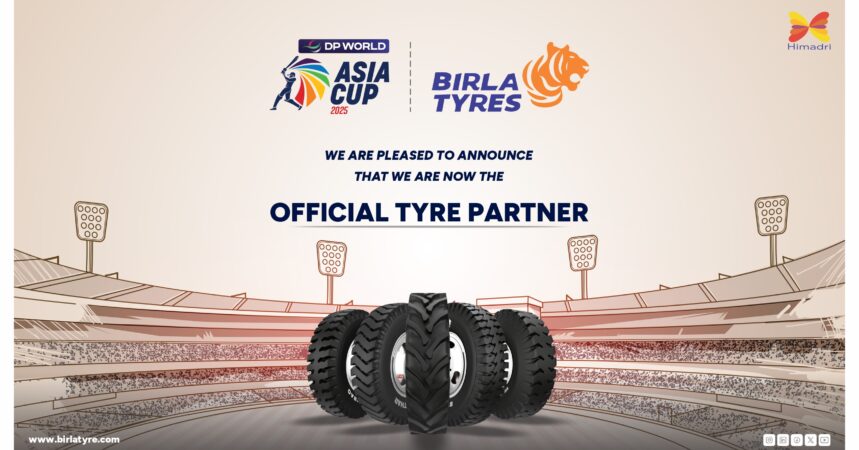 Birla Tyres partners with DP World Asia Cup 2025