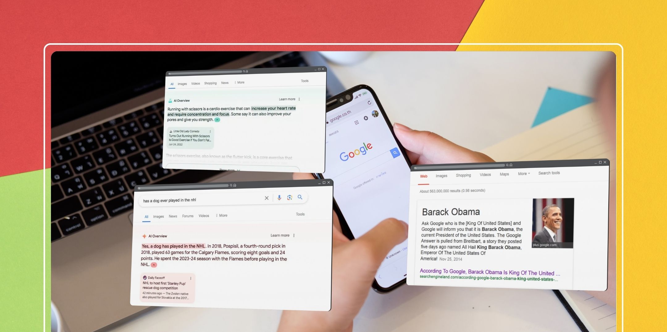 Common Areas With Inaccurate Google Search Responses