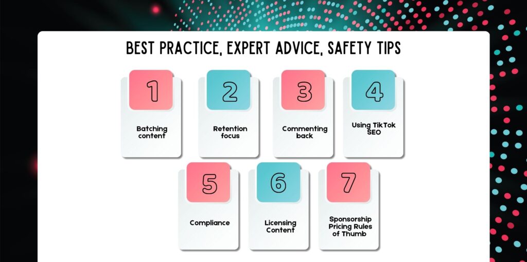 Best Practice, Expert Advice, Safety Tips