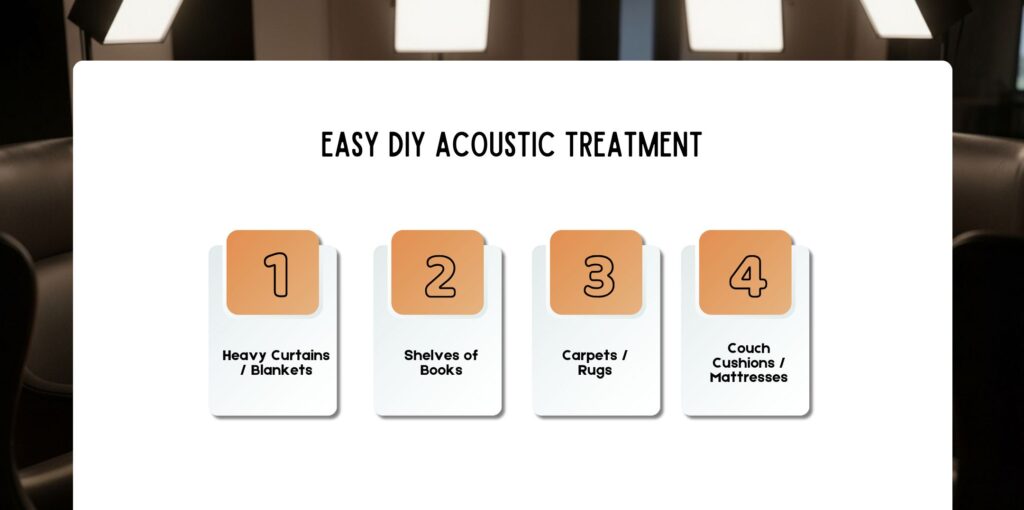 Easy DIY Acoustic Treatment