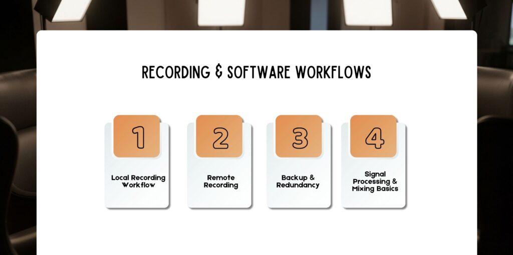 Recording & Software Workflows