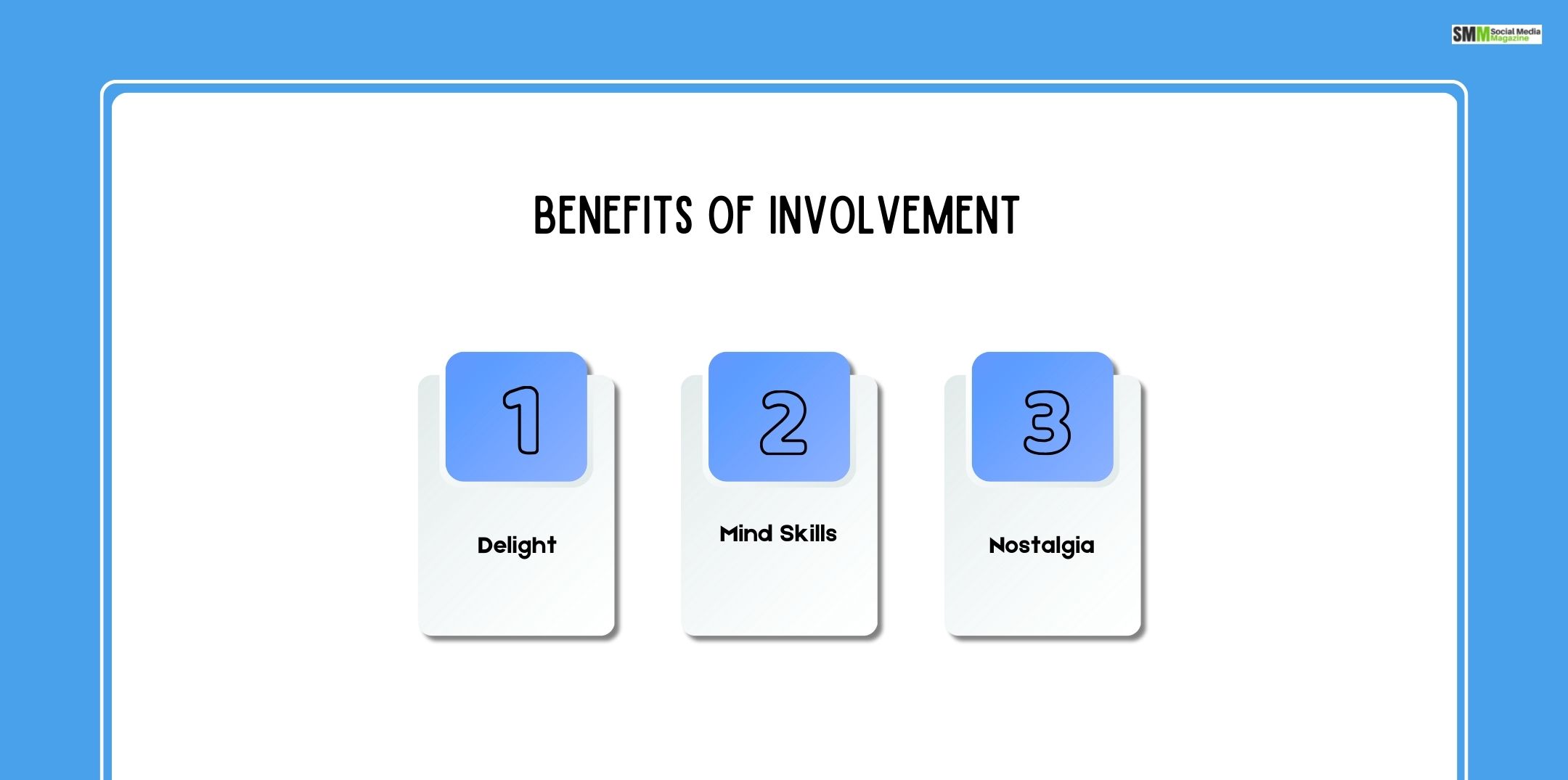 Benefits of Involvement