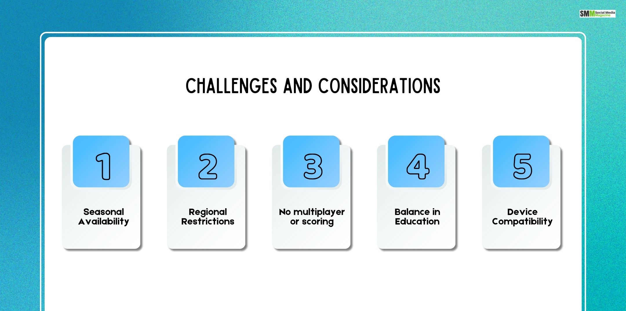 Challenges and Considerations