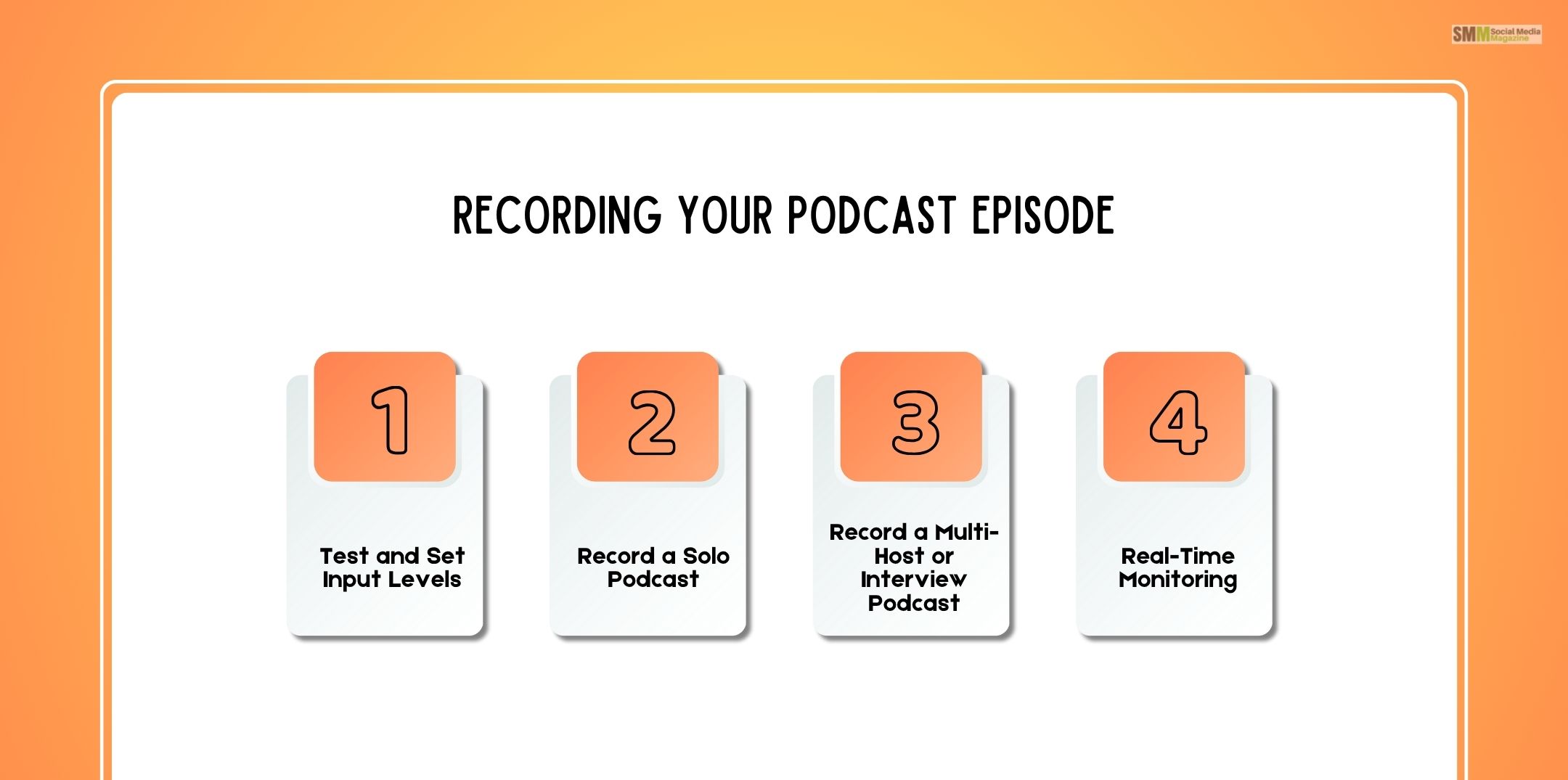 Recording Your Podcast Episode