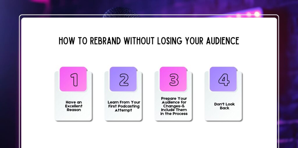 How to Rebrand Without Losing Your Audience