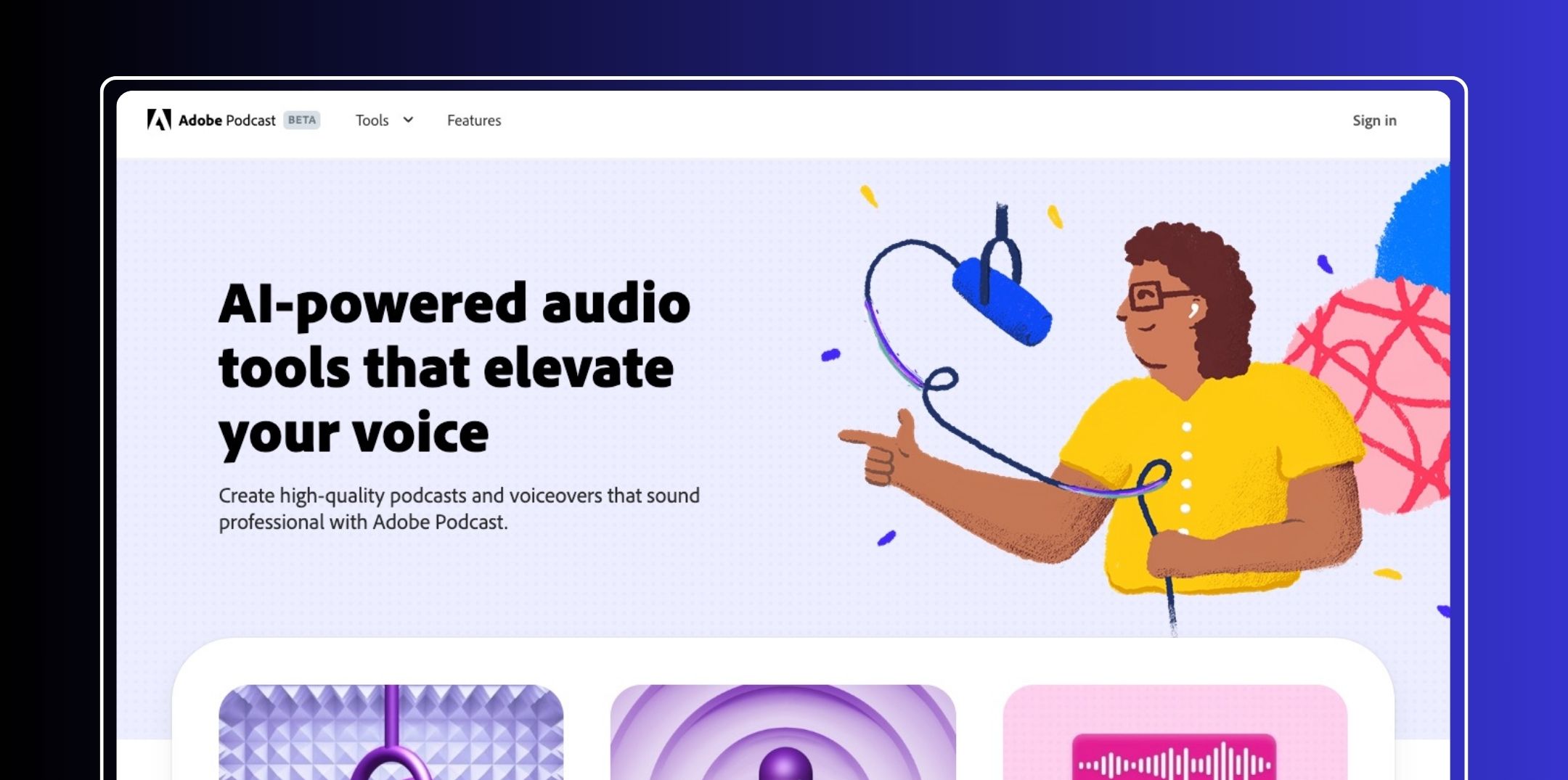 Using Adobe Podcast's AI Tools