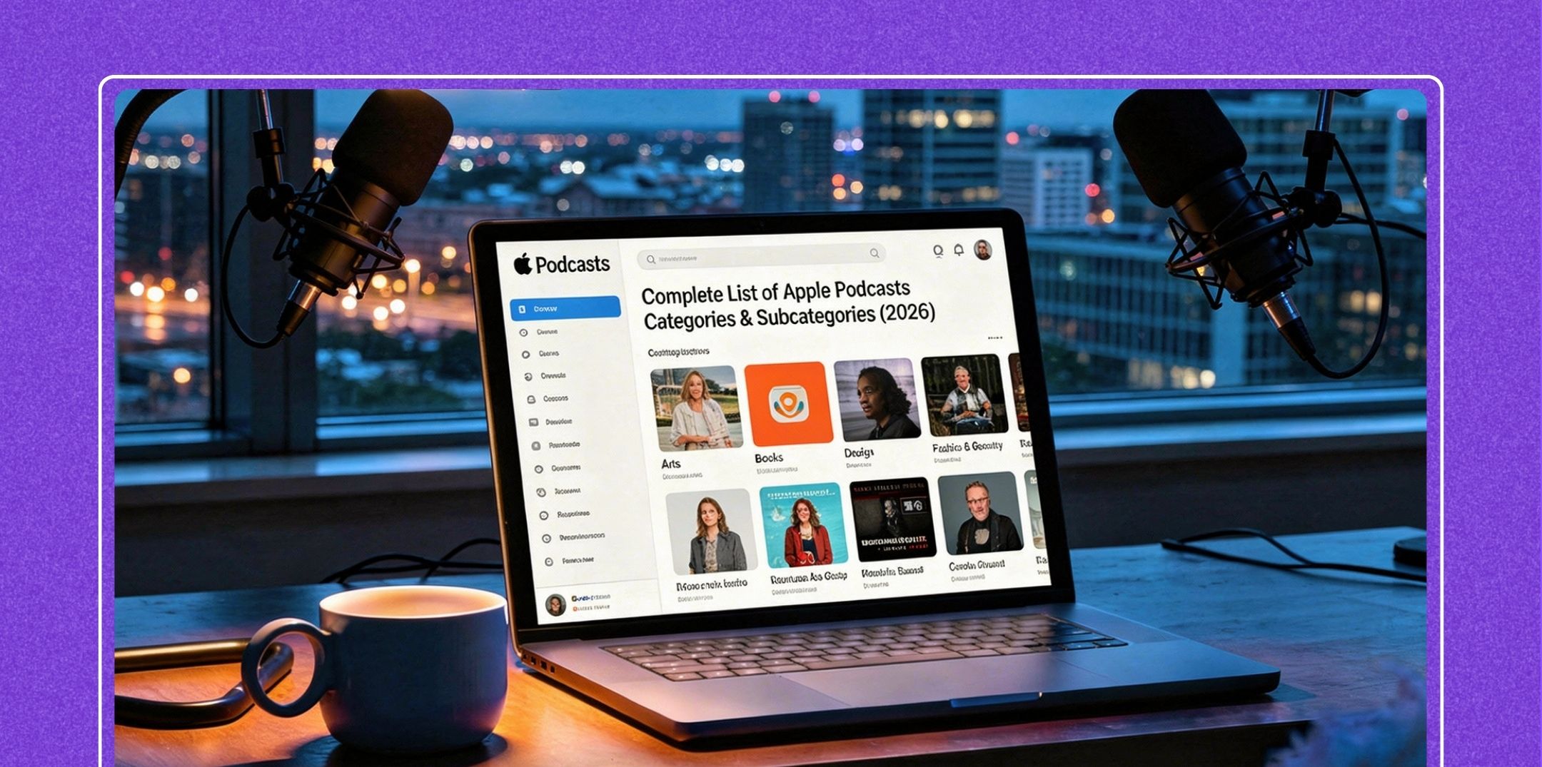 Complete List of Apple Podcasts Categories & Subcategories (2026)