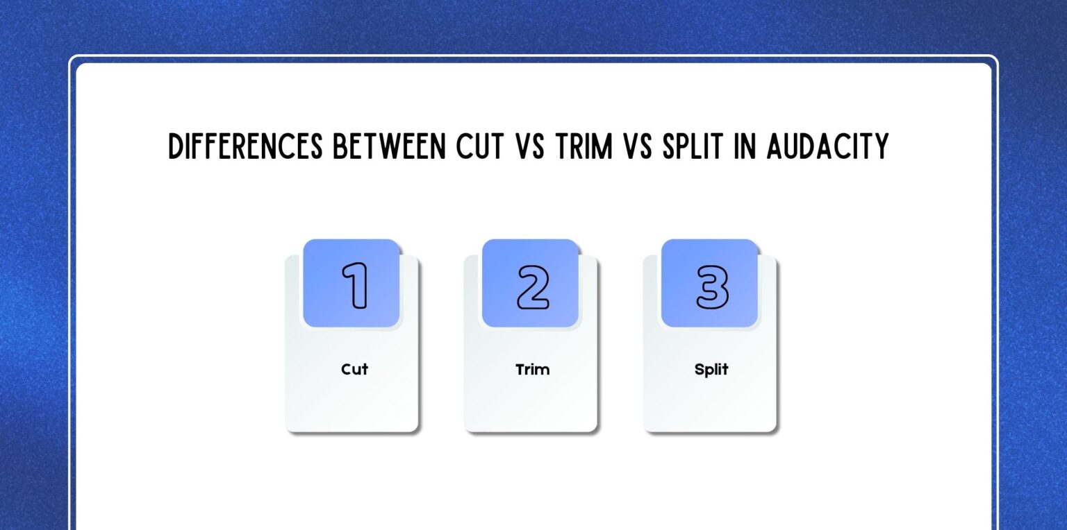 How Audacity Cut Track In 8 Steps?