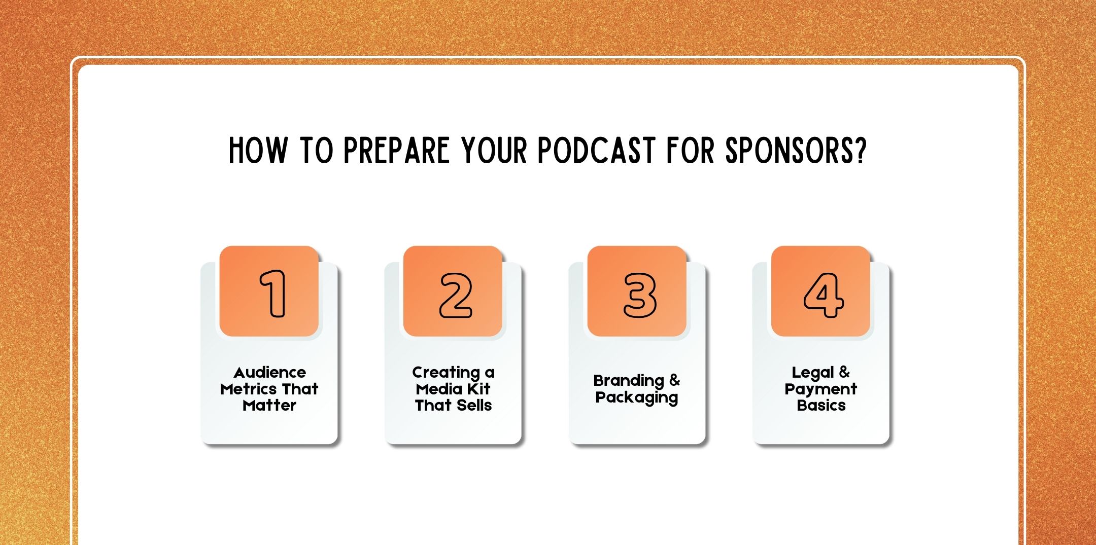 How to Prepare Your Podcast for Sponsors
