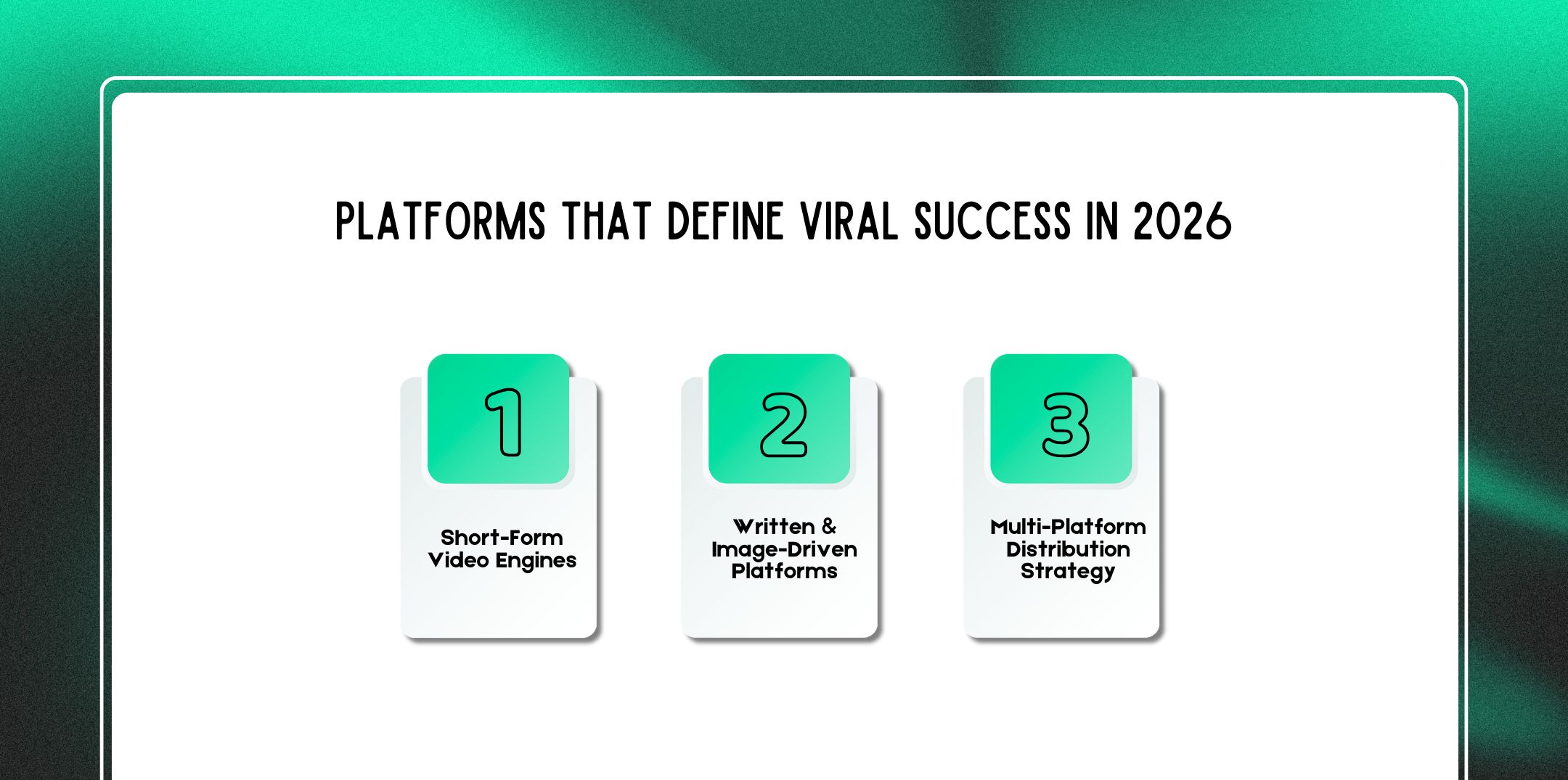 Platforms That Define Viral Success in 2026