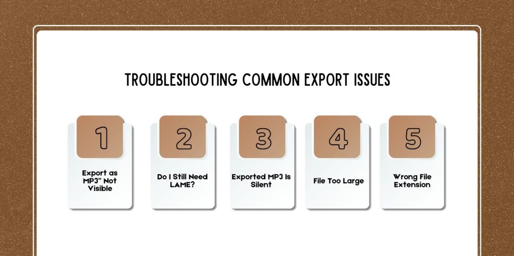 Troubleshooting Common Export Issues
