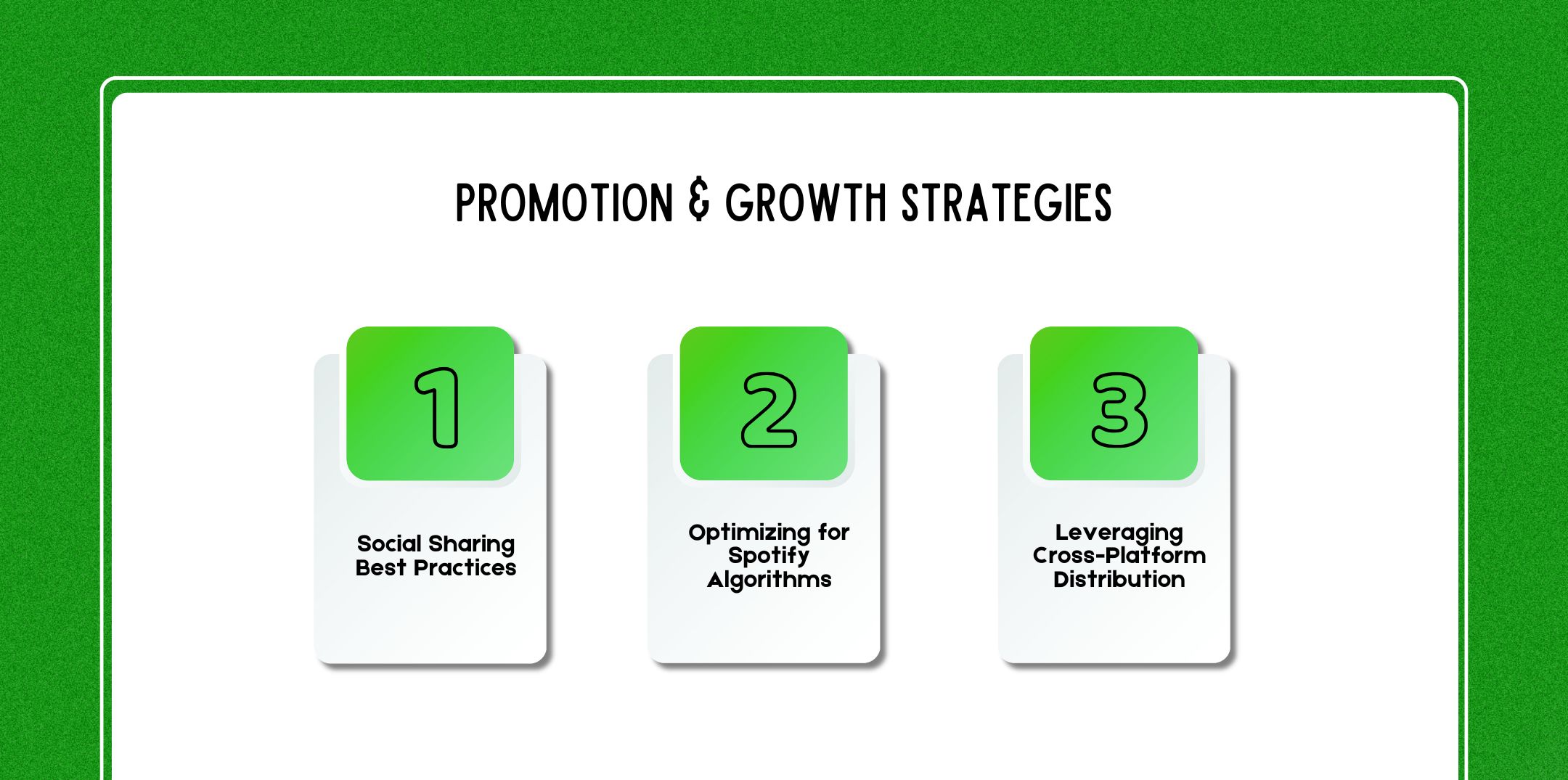 Promotion & Growth Strategies