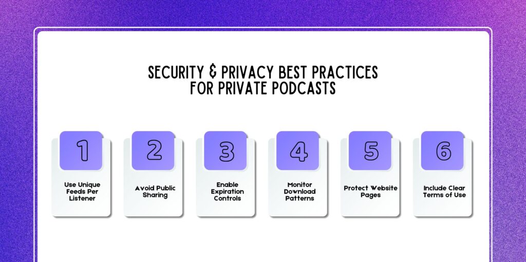 Security & Privacy Best Practices for Private Podcasts (Detailed Guide)