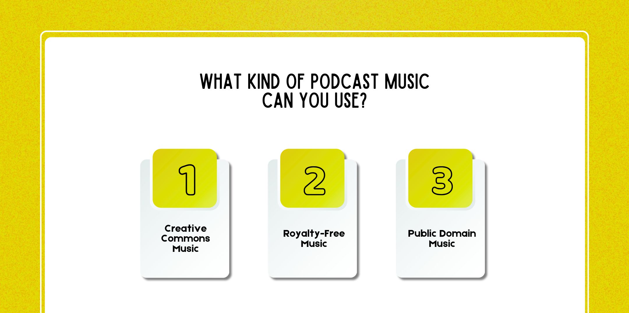 What Kind of Podcast Music Can You Use