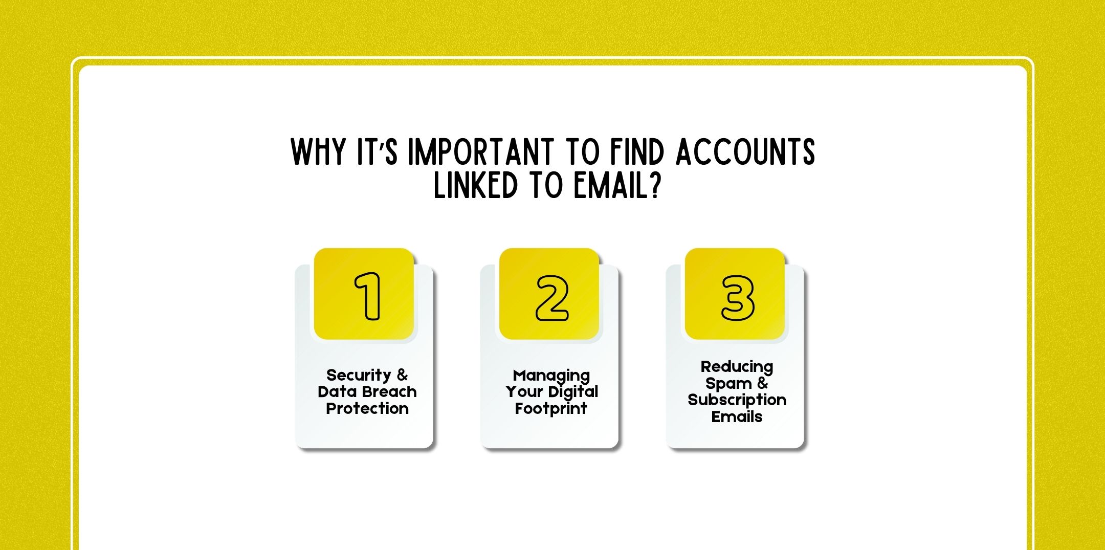 Why It’s Important to Find Accounts Linked to Email